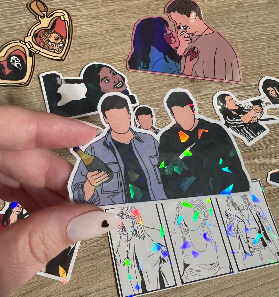 Roman Bridger Scream 3 Holographic Sticker