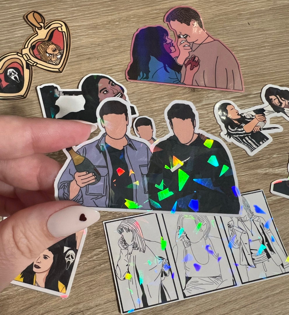 Roman Bridger Scream 3 Holographic Sticker