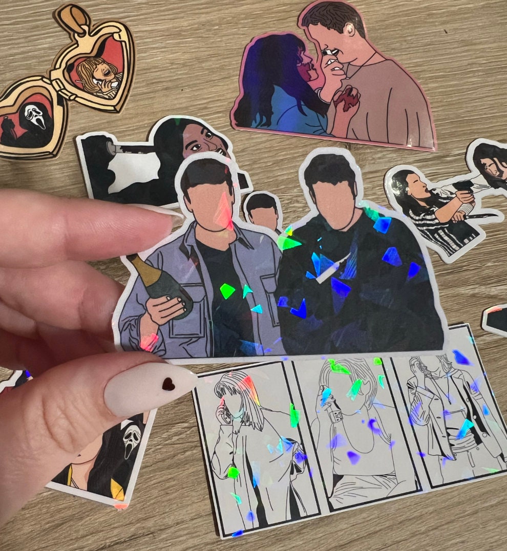 Roman Bridger Scream 3 Holographic Sticker