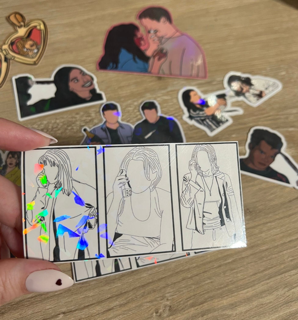 Evolution of Sidney Prescott Holographic Sticker