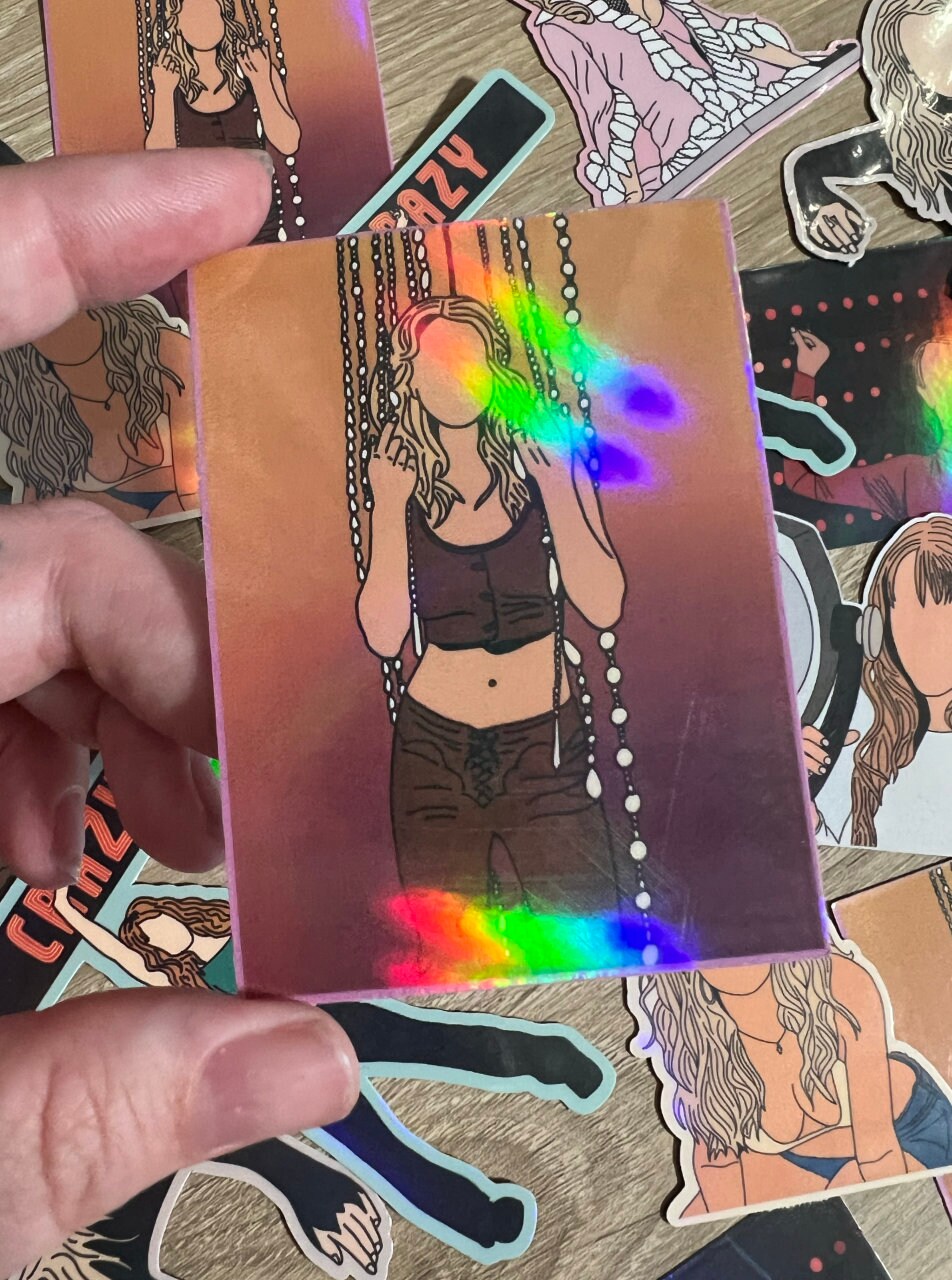 Britney Spears Oops!...I Did It Again Album Cover Sticker