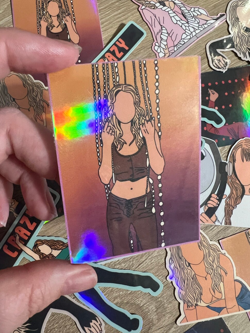 Britney Spears Oops!...I Did It Again Album Cover Sticker