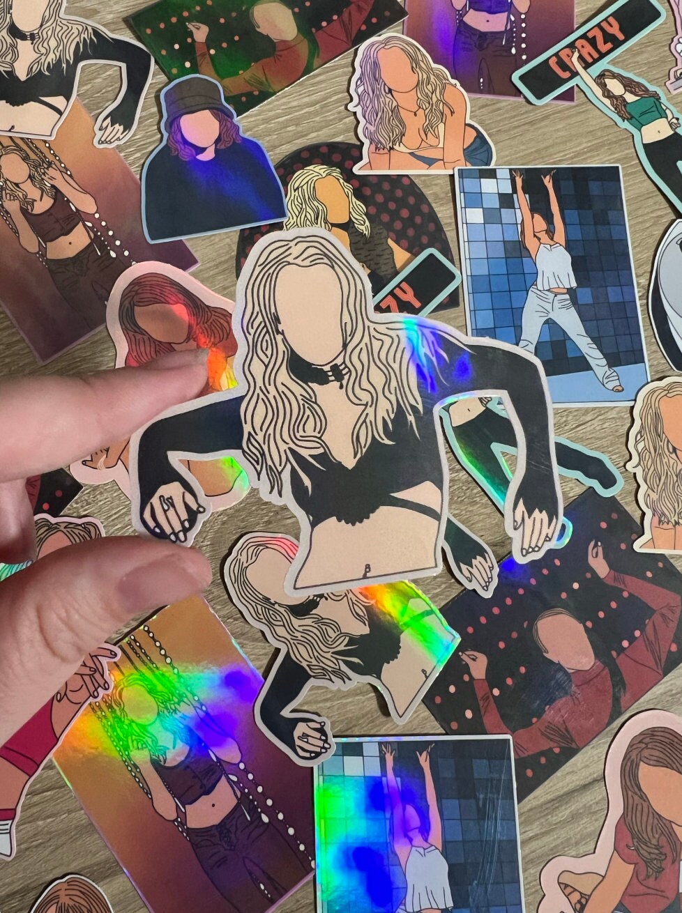Britney Spears Stronger Music Video Sticker