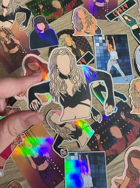Britney Spears Stronger Music Video Sticker