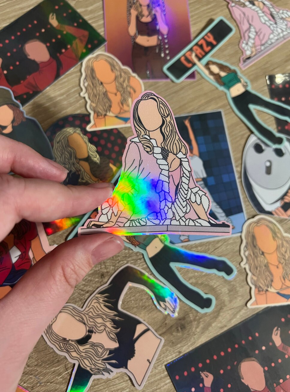 Britney Spears Lucky Music Video Sticker