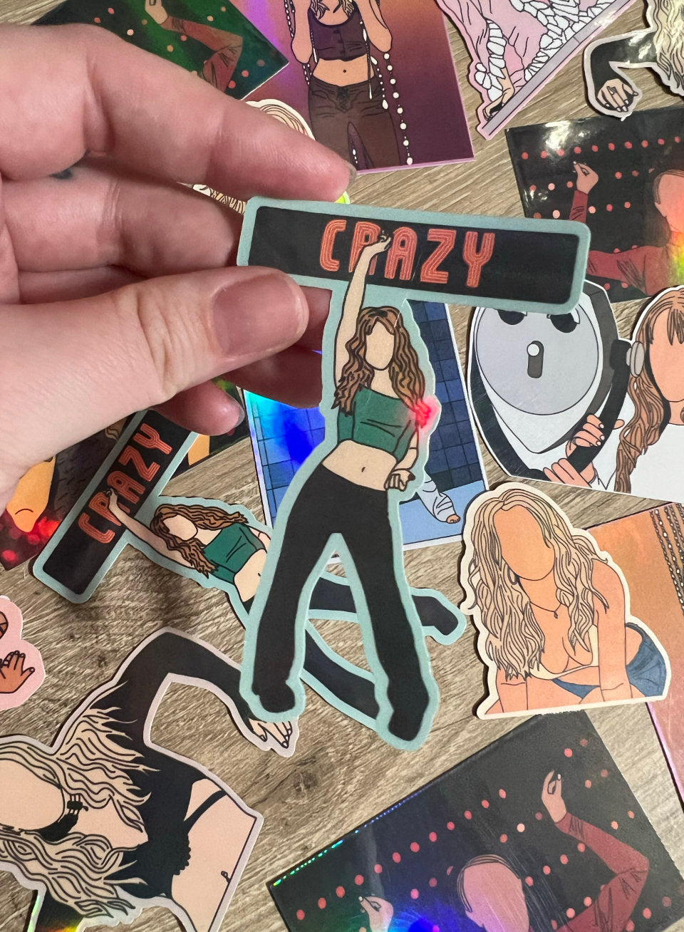 Britney Spears (You Drive Me) Crazy Music Video Sticker