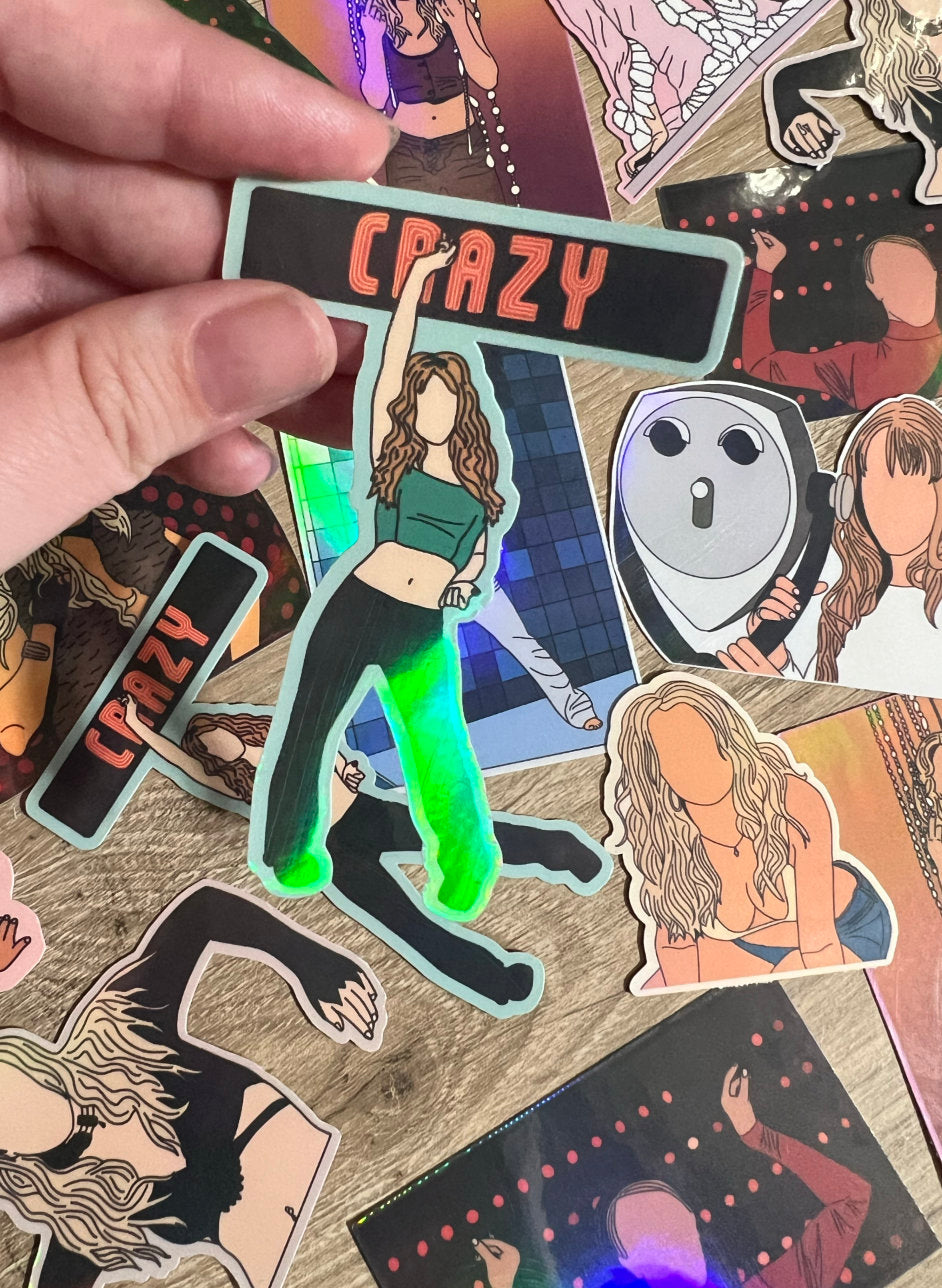 Britney Spears (You Drive Me) Crazy Music Video Sticker