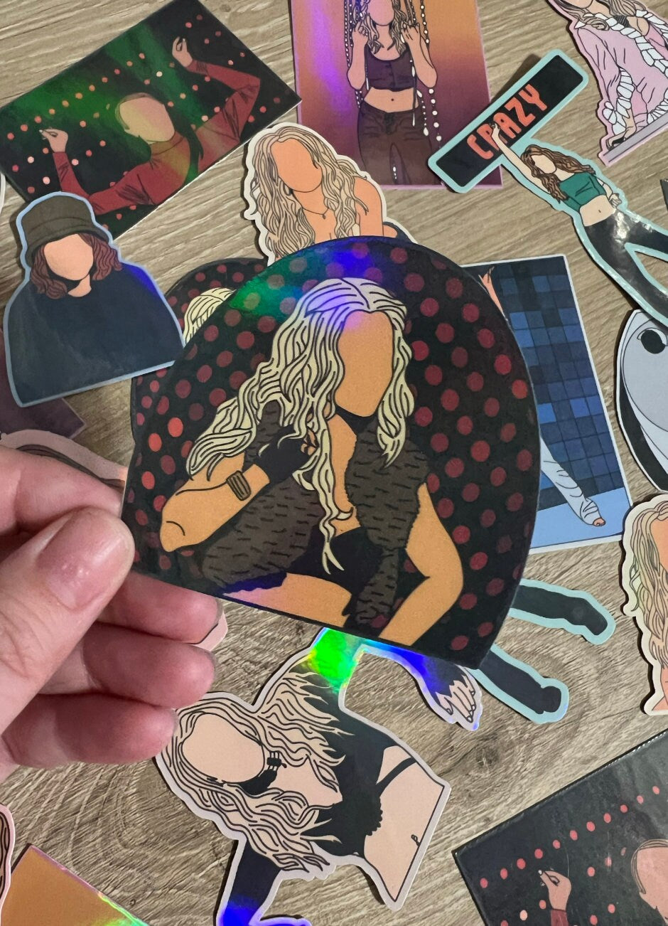 Britney Spears Piece of Me Sticker