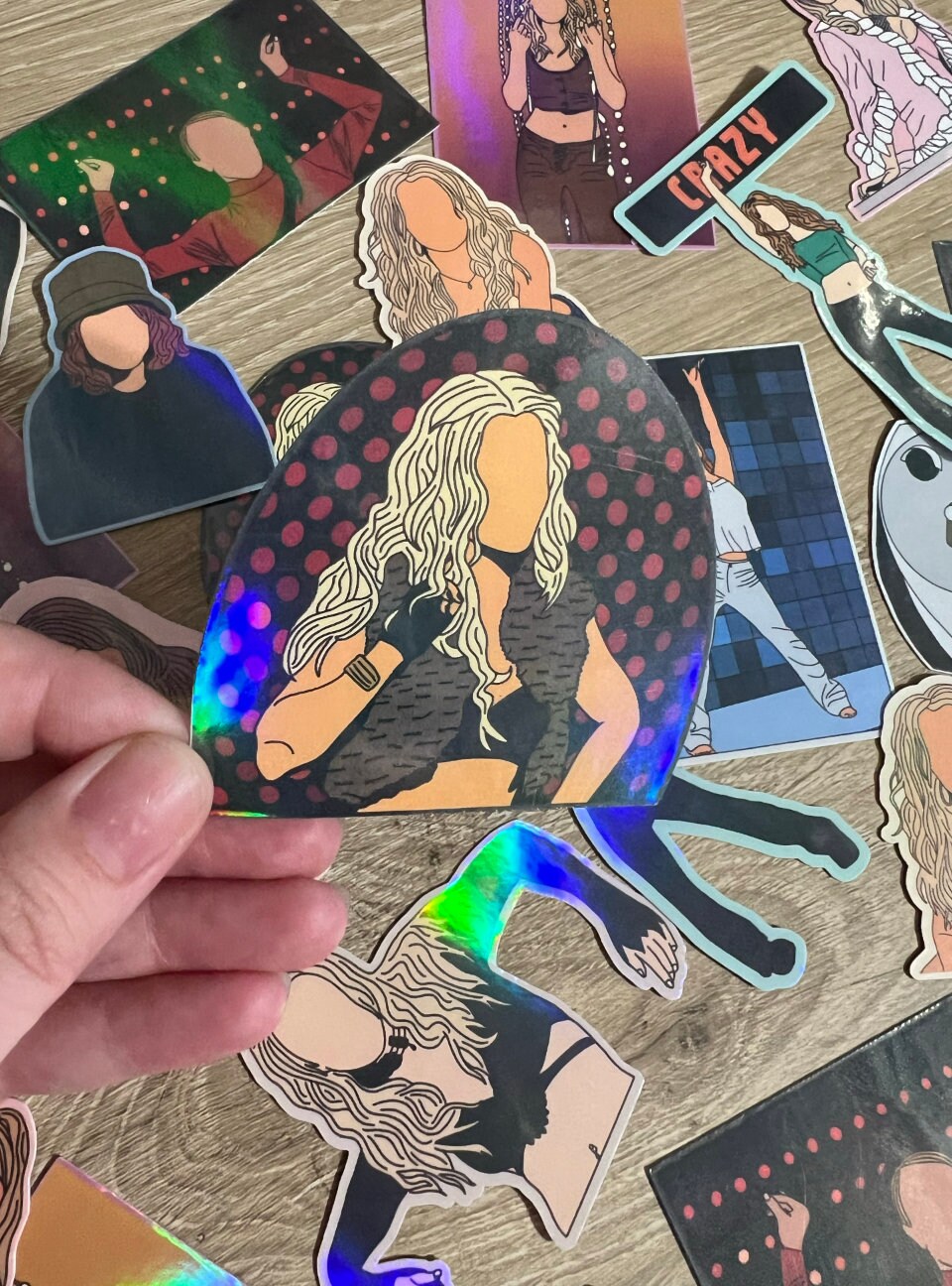 Britney Spears Piece of Me Sticker