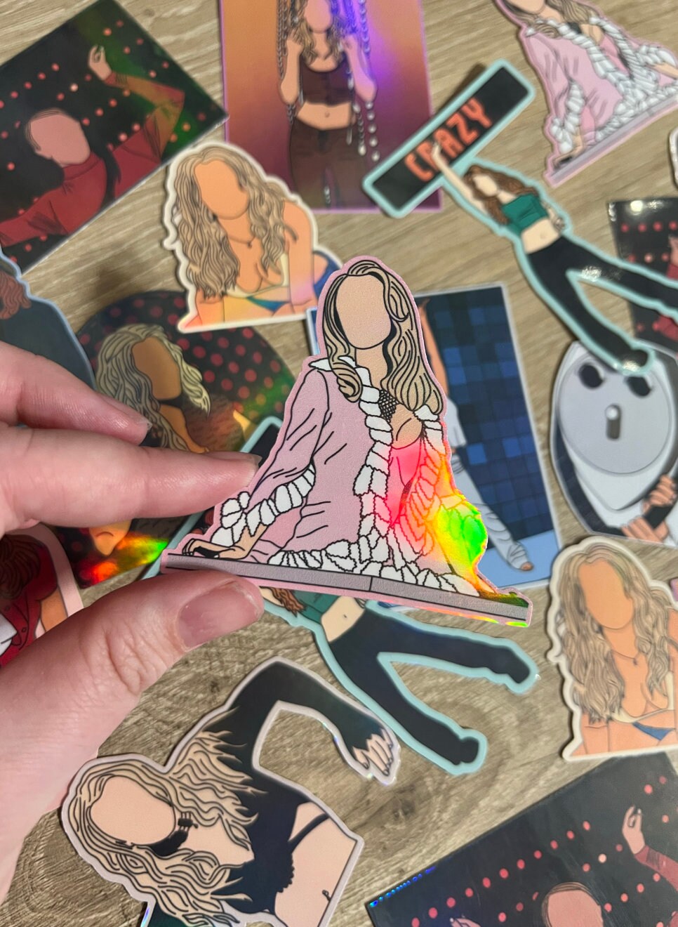 Britney Spears Lucky Music Video Sticker