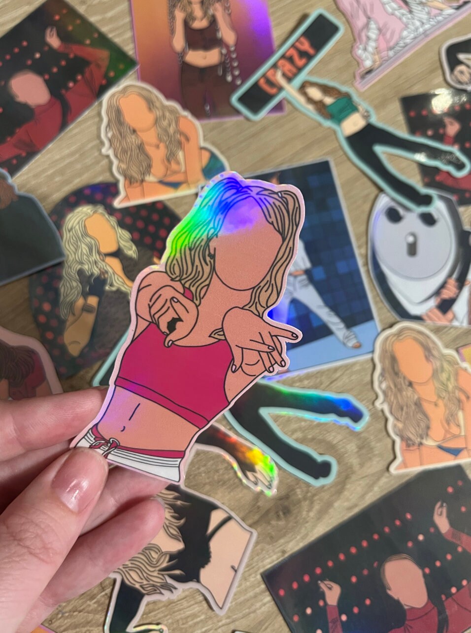 Britney Spears ...Baby One More Time Music Video Sticker