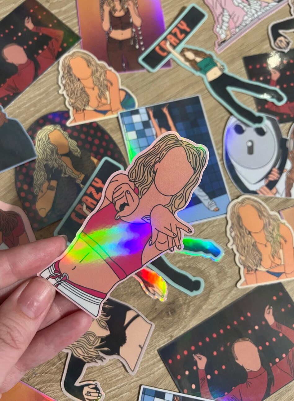 Britney Spears ...Baby One More Time Music Video Sticker