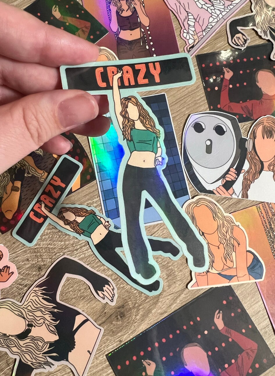 Britney Spears (You Drive Me) Crazy Music Video Sticker