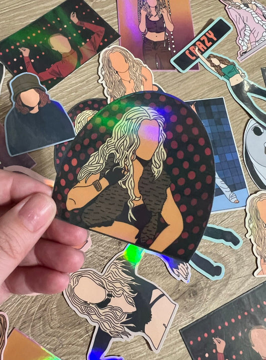 Britney Spears Piece of Me Sticker