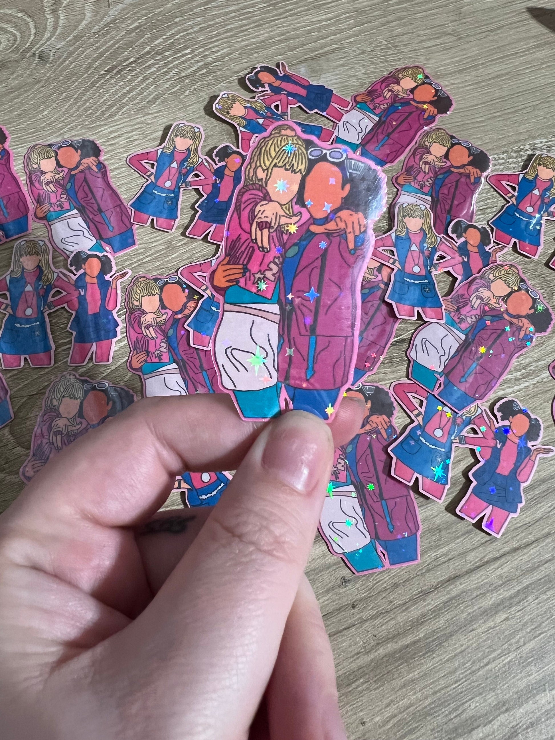 Zenon and Nebula Sticker