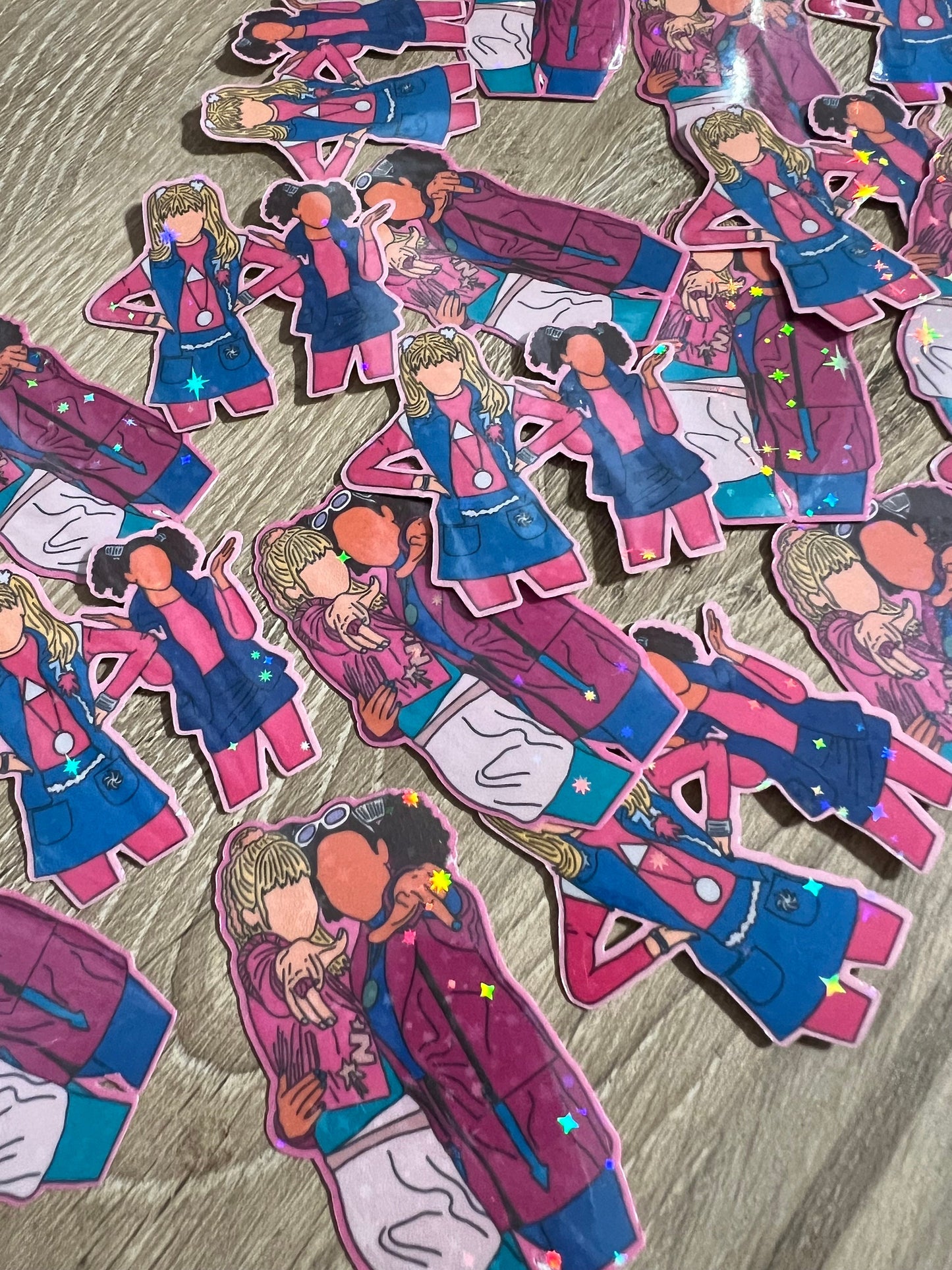 Zenon and Nebula Sticker