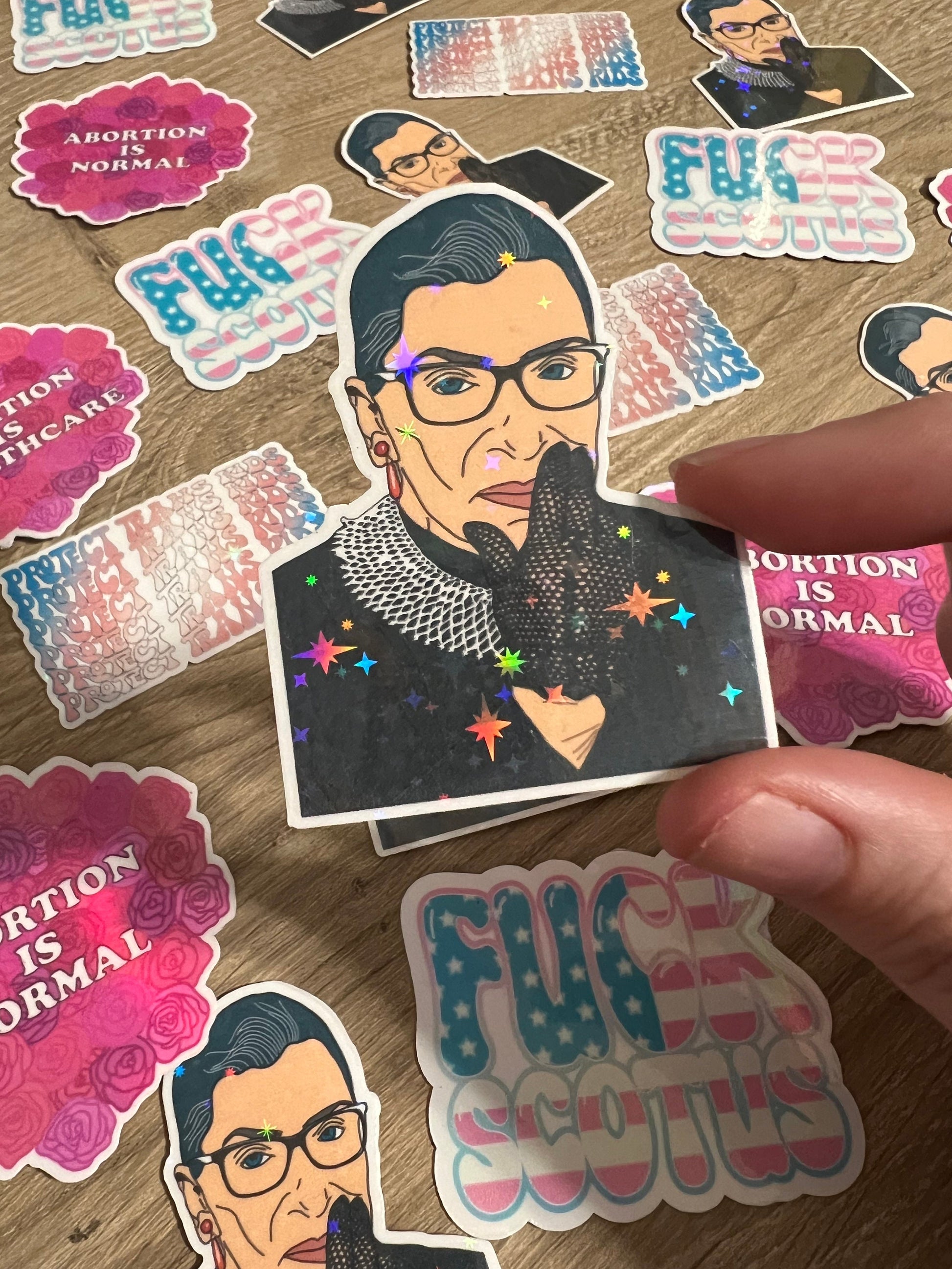 Ruth Bader Ginsburg RBG Sticker