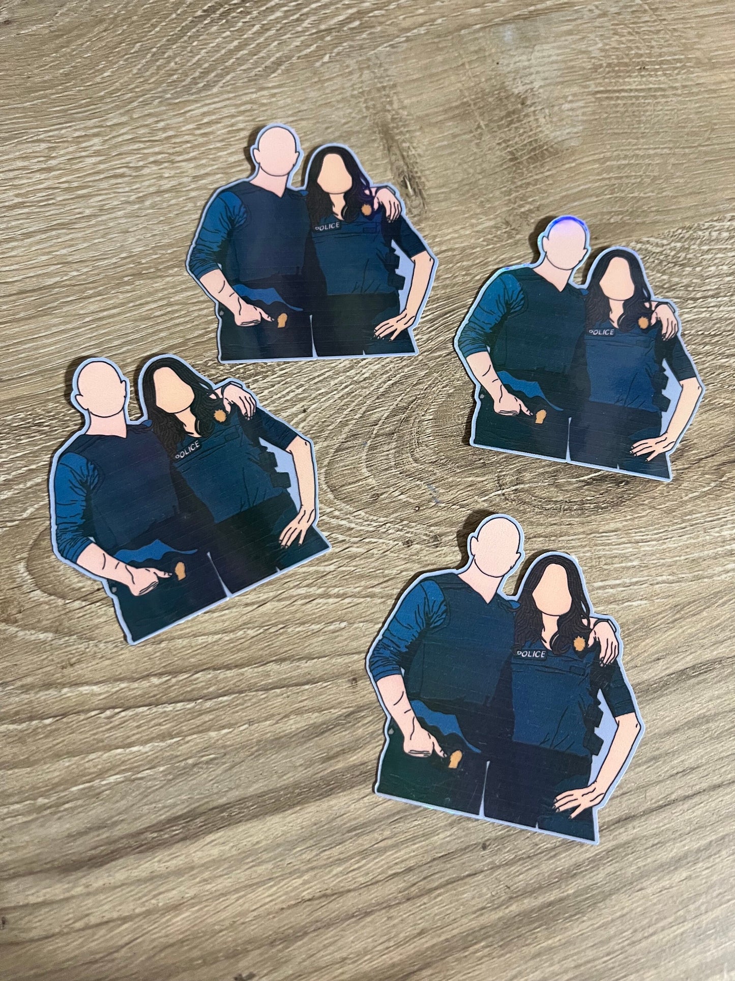 Elliot Stabler + Olivia Benson Law and Order SVU Sticker