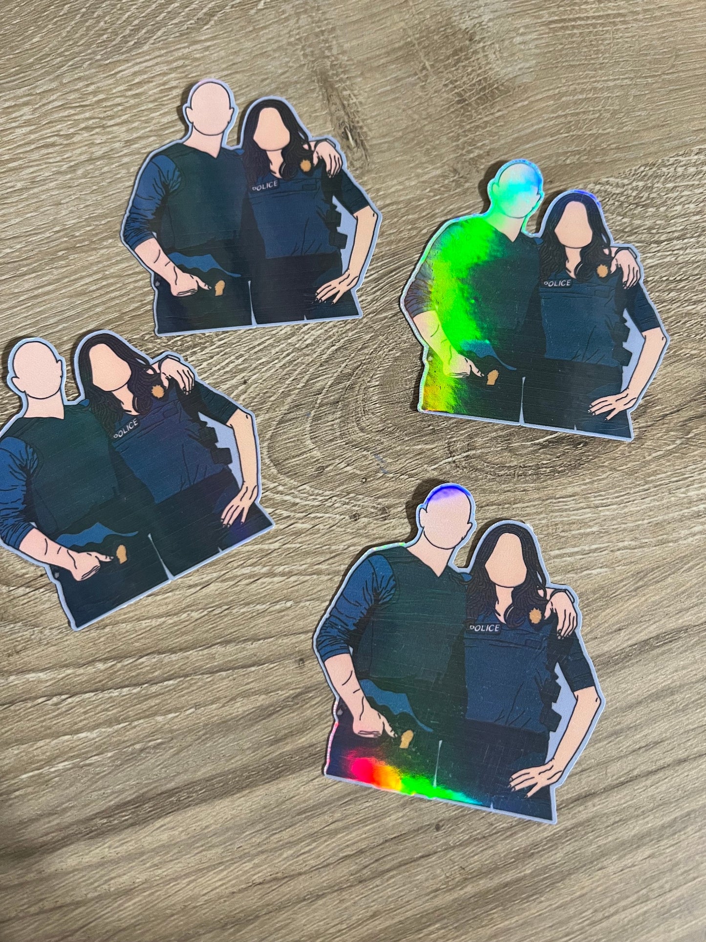Elliot Stabler + Olivia Benson Law and Order SVU Sticker