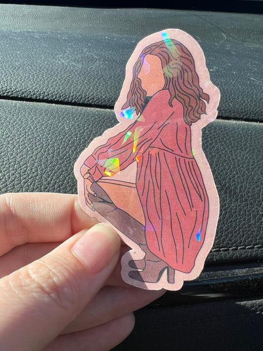 Alexis Rose Schitt's Creek Holographic Sticker