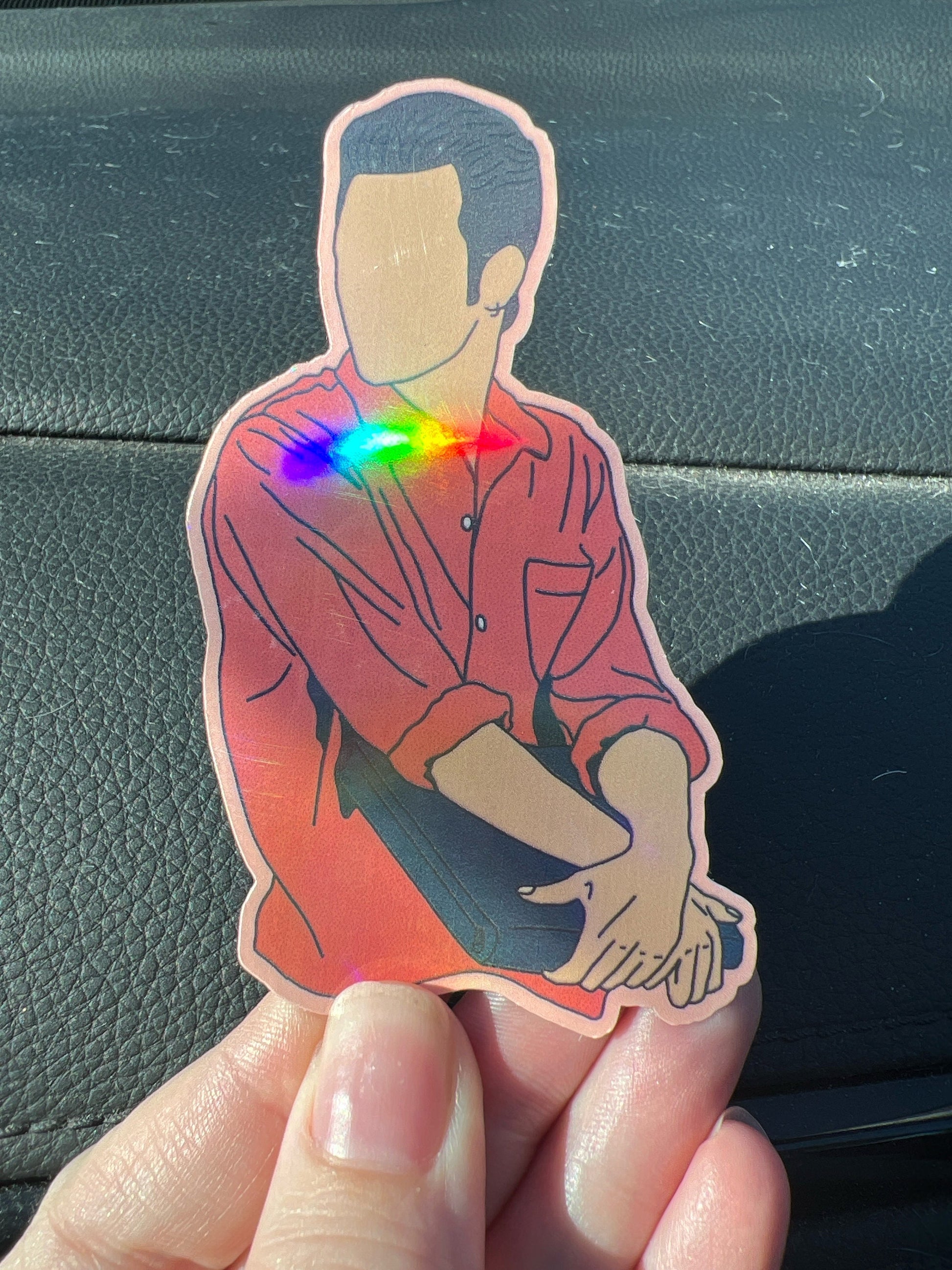 Dylan McKay Beverly Hills 90210 Sticker