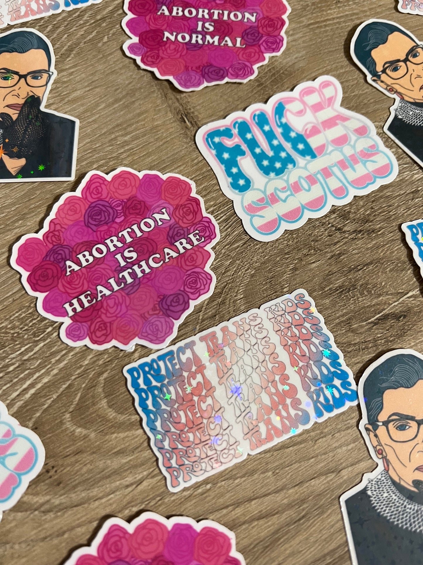 F*CK SCOTUS Holographic Sticker